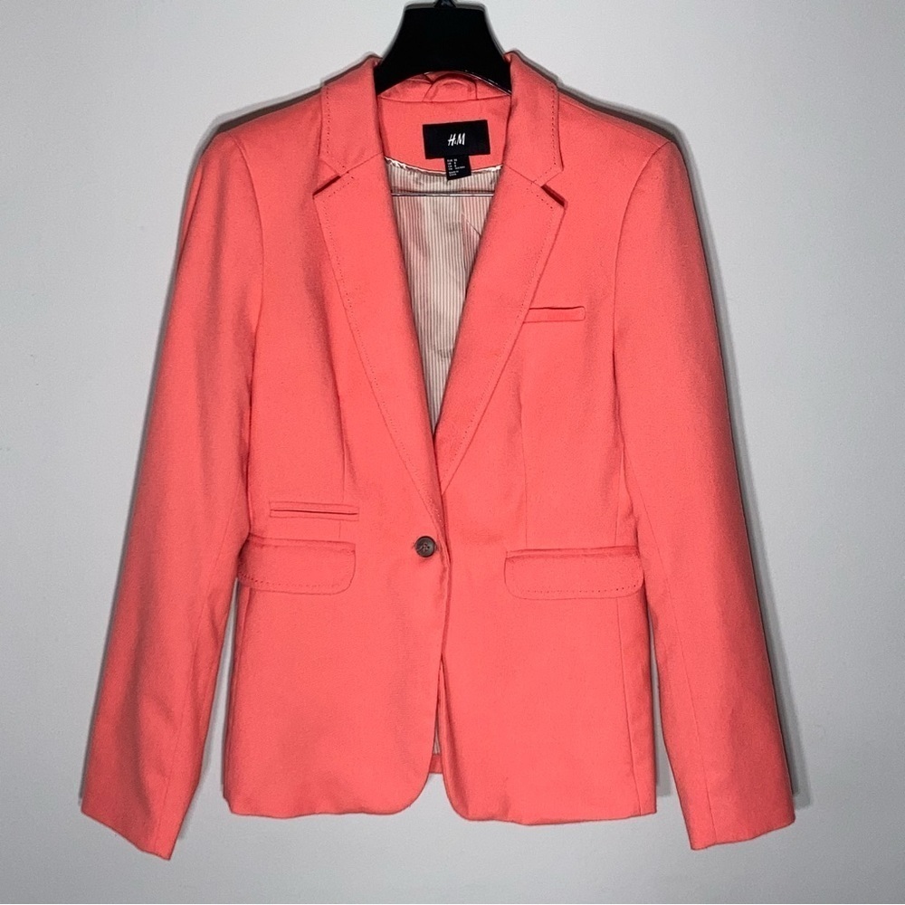 H&M | Bright Pink Blazer